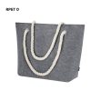 Bolsa de fieltro reciclado con asas de cuerda RPET 6 21625 000 10