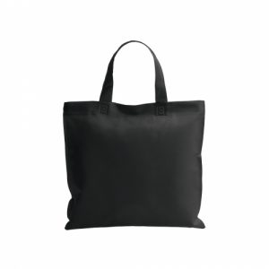 Bolsa non woven asa corta color negro