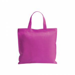 Bolsa non woven fucsia asa corta