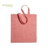Bolsa de Algodón Reciclado con Asas Largas 6 Bolsa Ecologica de 38x42cm en Material 100 Algodon Reciclado