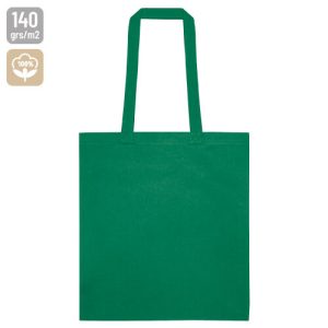 Bolsa de algodón 140g personalizada 42x38 cm para tiendas y eventos