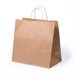 Bolsa de Papel Natural Resistente | Asas Reforzadas