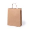 Bolsa de Papel Natural Resistente | Asas Reforzadas 4 Bolsa de Papel Natural Resistente
