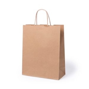 Bolsa de Papel Natural Resistente | Asas Reforzadas