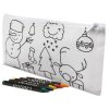 Estuche Navideño para Colorear 10 Estuche Navideno Non Woven para Colorear