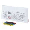 Estuche Navideño RPET para Colorear con Cremallera 4 Estuche Navideno Sostenible RPET para Ninos