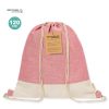 Mochila de Cuerdas 100% Algodón Reciclado 7 Mochila de cuerdas con logotipo eco