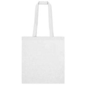 Bolsa Non woven asas largas color blanco