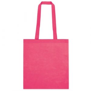 Bolsa Non woven asas largas color fucsia