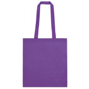 Bolsa Non woven asas largas color lila