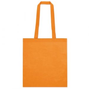 Bolsa Non woven asas largas color naranja