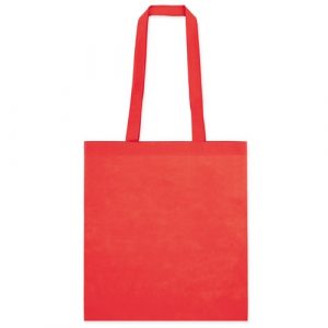 Bolsa Non woven asas largas color rojo