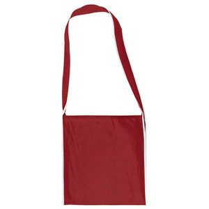 bandolera non woven rojo oscuro