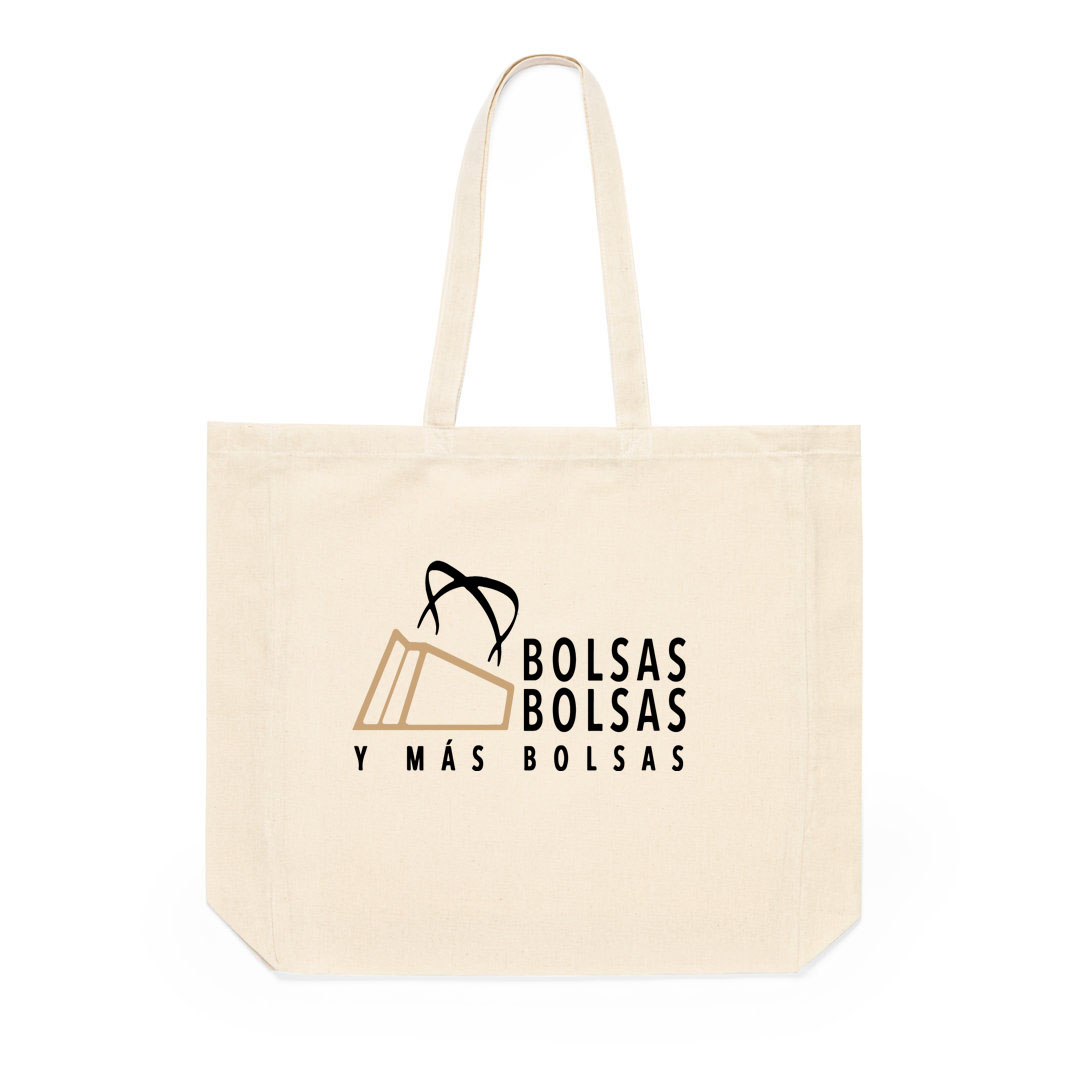 Bolsa de Algodón con Asas Medianas Reforzadas 5 Bolsa de Algodón con Asas Medianas Reforzadas - Imagen 5
