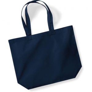 bolsa algodon canvas marino