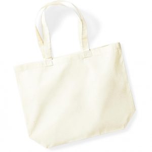 bolsa algodon canvas natural