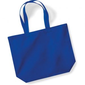bolsa algodon canvas royal