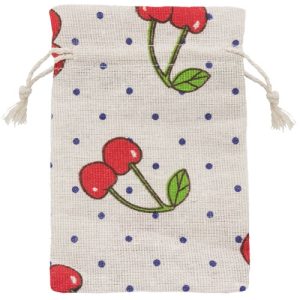 bolsa algodon cerezas