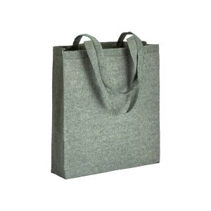 bolsa algodon reciclado verde