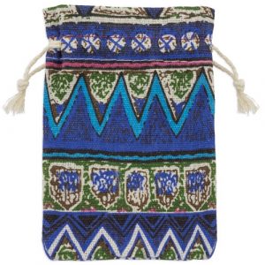 bolsa de algodon etnica abierta