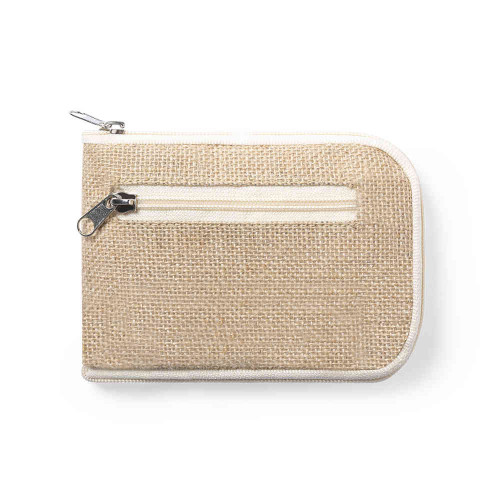 Bolsa Plegable Nature: Algodón 110g con Base de Yute 3 Bolsa Plegable Nature: Algodón 110g con Base de Yute - Imagen 3
