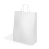 Bolsa de Papel Kraft Blanca 90g/m2 3 bolsa de papel kraft blanca