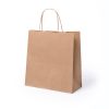 Bolsa en Papel Natural de 100g/m² | Asas Reforzadas 12 bolsa de papel natural