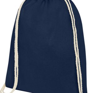 bolsa mochila algodón marino