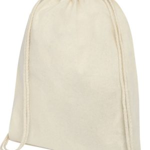 bolsa mochila algodón natural