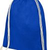 Mochila de 100gr. con cordón 6 bolsa mochila algodón royal