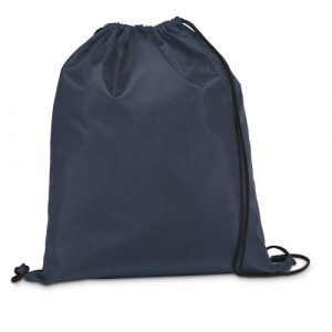 bolsa mochila poliester azul marino