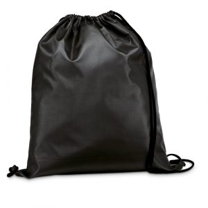 bolsa mochila poliester negra