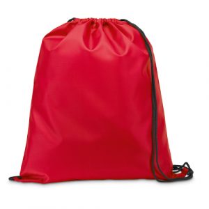 bolsa mochila poliester roja