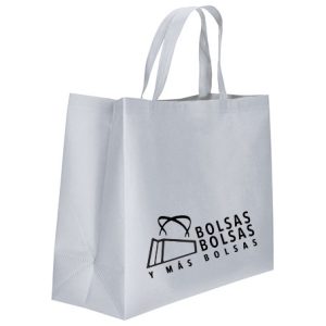 bolsa non woven XL blanca 1t