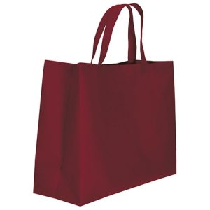 bolsa non woven XL rojo oscuro