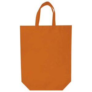 bolsa non woven alargada naranja