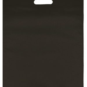 bolsa non woven asa troquelada negra