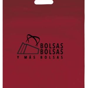 bolsa non woven asa troquelada rojo oscuro 1