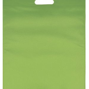 bolsa non woven asa troquelada verde manzana