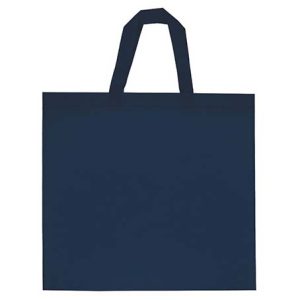 bolsa non woven cuadrada marino