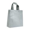 Bolsa de regalo non woven brillo 4 bolsa non woven regalo plata