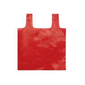 bolsa plegable poliester rojo