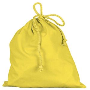 bolsa tela amarilla