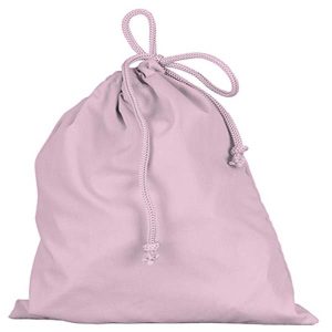 bolsa tela rosa