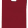 Bolsa Plana de Tejido No Tejido (TNT) 7 bolsa tnt rojo oscuro