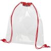 Mochila de cuerdas transparente 4 mochila transparente de cuerdas rojas