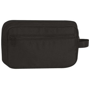 neceser baño con asa negro
