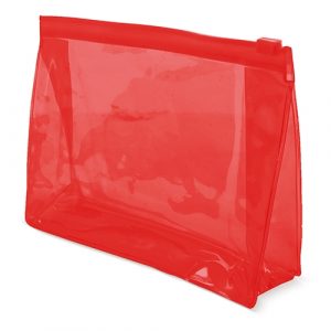 neceser pvc rojo