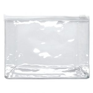neceser pvc transparente frente