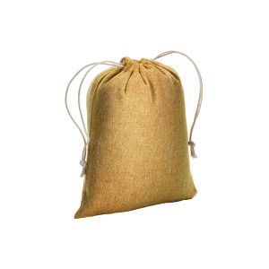 saco algodon reciclado amarillo
